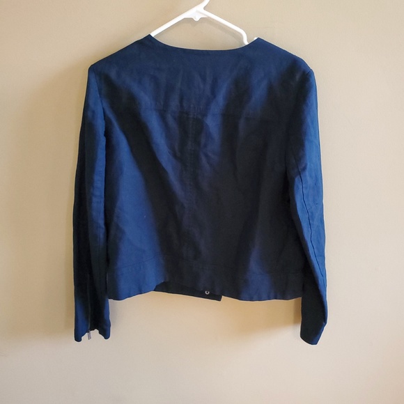 Banana Republic Moto Style Jacket Sz M - Picture 6 of 7